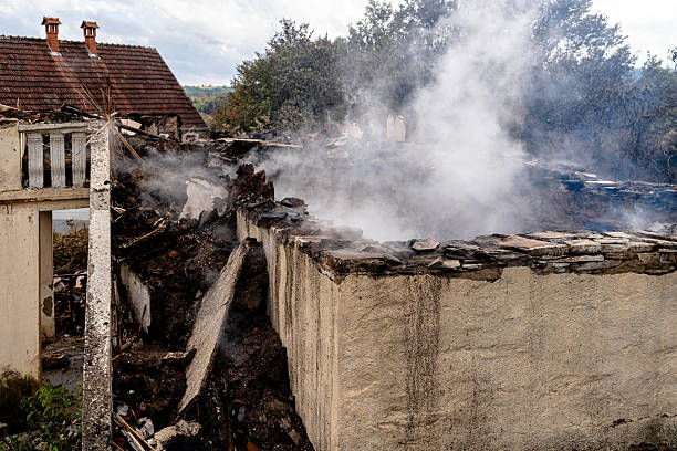 Professional Fire Damage Repair technician working in Gladwyne, PA